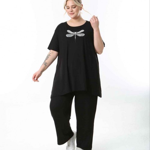 221416 TOPTAN DESENLİ BLUZ toptan bayan giyim