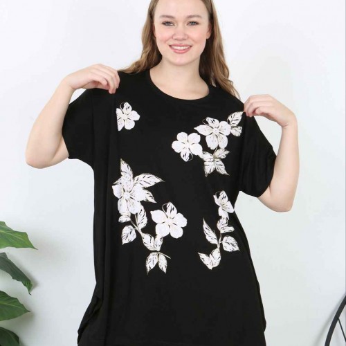 221428 TOPTAN DESENLİ BLUZ toptan bayan giyim