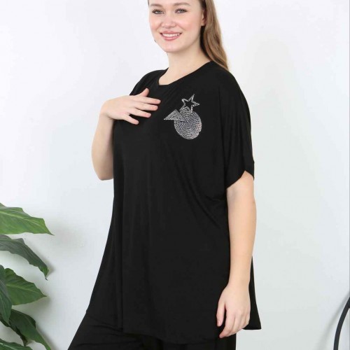 221434 TOPTAN DESENLİ BLUZ 221434 TOPTAN DESENLİ BLUZ toptan bayan giyim