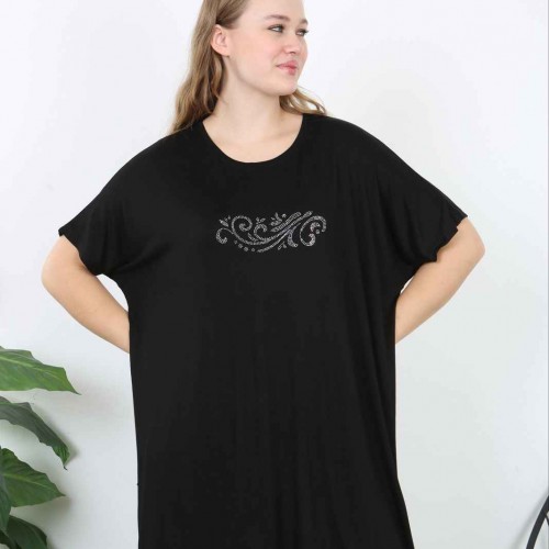 221455 TOPTAN DESENLİ BLUZ toptan bayan giyim