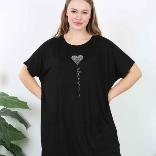 221458 TOPTAN DESENLİ BLUZ toptan bayan giyim