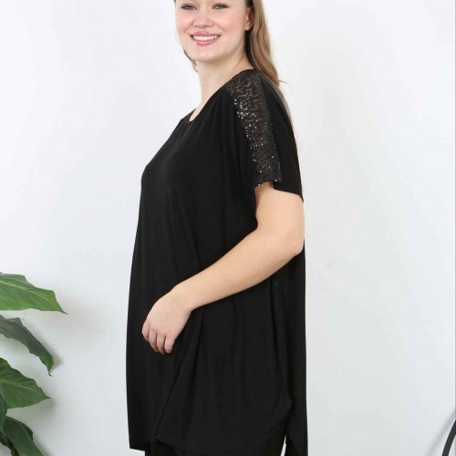 221464 TOPTAN DESENLİ BLUZ toptan bayan giyim