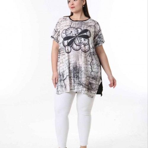 221482 TOPTAN DESENLİ BLUZ 221482 TOPTAN DESENLİ BLUZ toptan bayan giyim