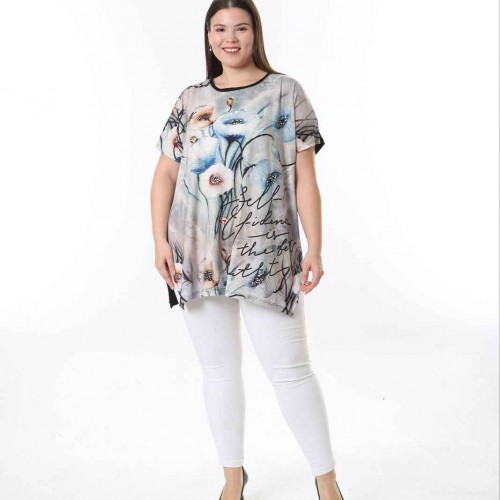 221488 TOPTAN DESENLİ BLUZ 221488 TOPTAN DESENLİ BLUZ toptan bayan giyim