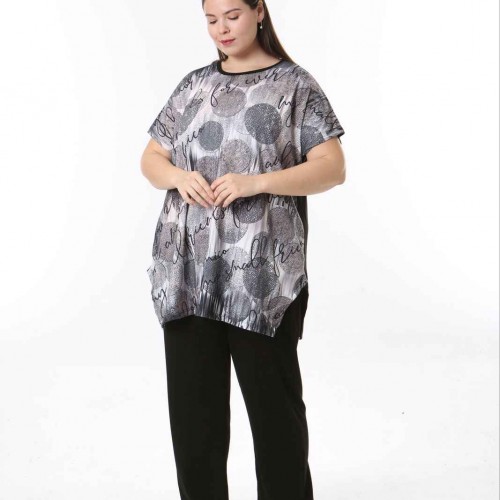 221495 TOPTAN DESENLİ BLUZ 221495 TOPTAN DESENLİ BLUZ toptan bayan giyim