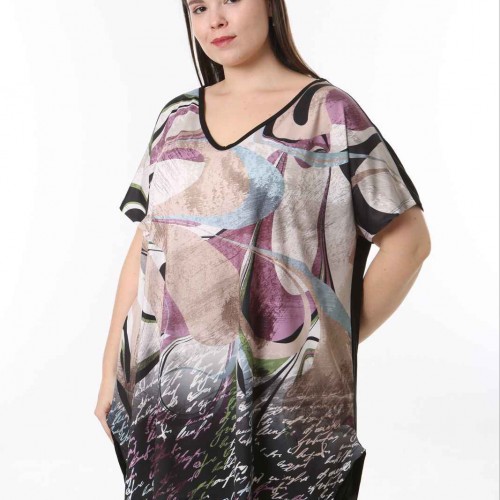 221506 TOPTAN DESENLİ BLUZ toptan bayan giyim