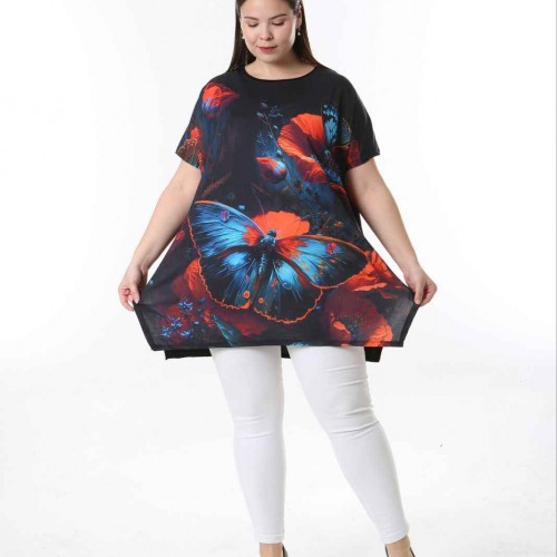 221512 TOPTAN DESENLİ BLUZ 221512 TOPTAN DESENLİ BLUZ toptan bayan giyim