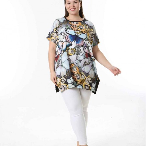 221513 TOPTAN DESENLİ BLUZ 221513 TOPTAN DESENLİ BLUZ toptan bayan giyim