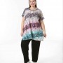 221546 TOPTAN DESENLİ BLUZ toptan bayan giyim
