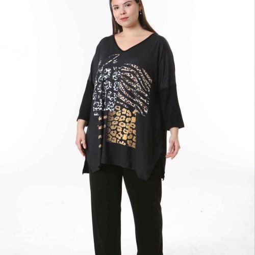 221558 TOPTAN DESENLİ BLUZ 221558 TOPTAN DESENLİ BLUZ toptan bayan giyim