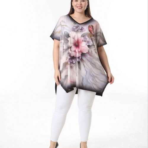 221578 TOPTAN DESENLİ BLUZ 221578 TOPTAN DESENLİ BLUZ toptan bayan giyim