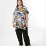 221579 TOPTAN DESENLİ BLUZ 221579 TOPTAN DESENLİ BLUZ toptan bayan giyim