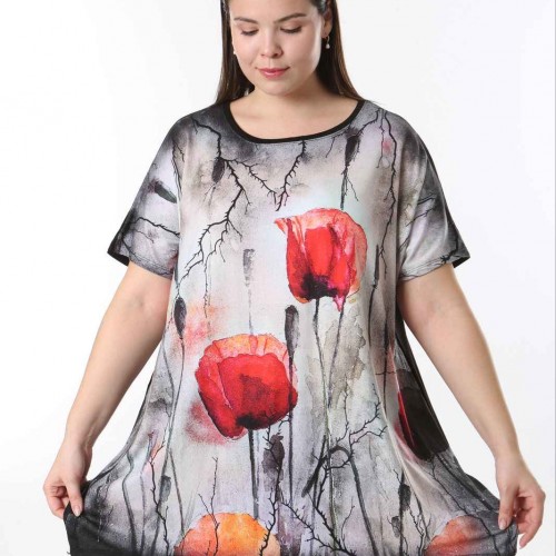 221601 TOPTAN DESENLİ BLUZ 221601 TOPTAN DESENLİ BLUZ toptan bayan giyim