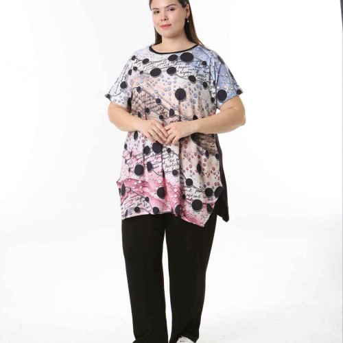 221608 TOPTAN DESENLİ BLUZ 221608 TOPTAN DESENLİ BLUZ toptan bayan giyim