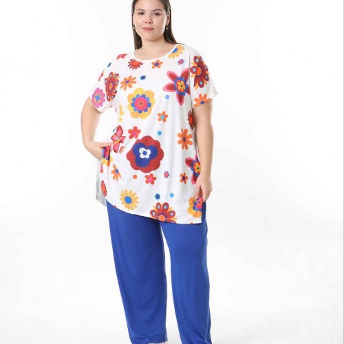 221623 TOPTAN DESENLİ BLUZ 221623 TOPTAN DESENLİ BLUZ toptan bayan giyim