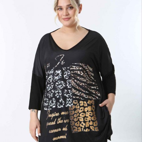 221633 TOPTAN DESENLİ BLUZ 221633 TOPTAN DESENLİ BLUZ toptan bayan giyim