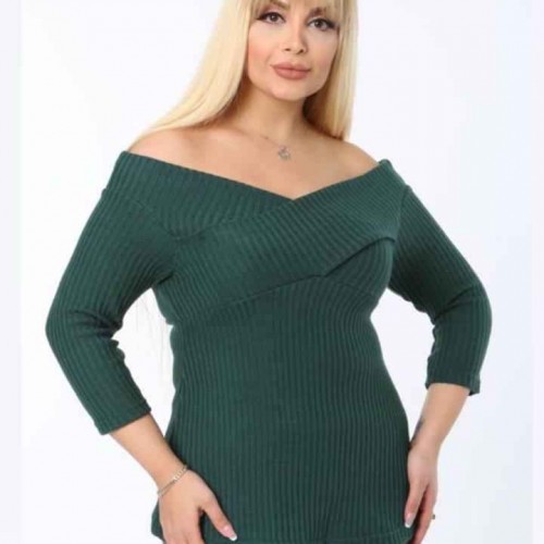 221656 TOPTAN YEŞİL BLUZ 221656 TOPTAN YEŞİL BLUZ toptan bayan giyim