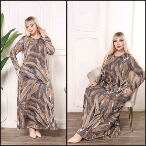 221673 TOPTAN DESENLİ ELBİSE 221673 TOPTAN DESENLİ ELBİSE toptan bayan giyim