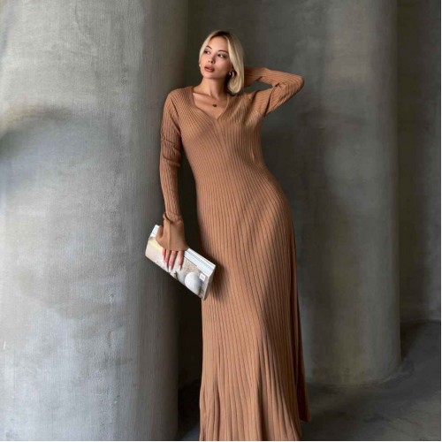 221698 TOPTAN VİZON ELBİSE 221698 TOPTAN VİZON ELBİSE toptan bayan giyim