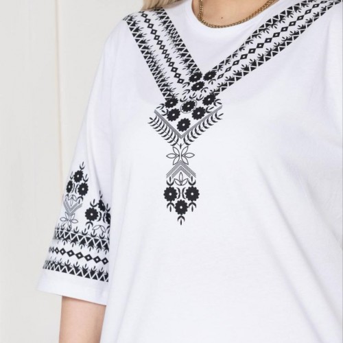 221840 TOPTAN BEYAZ BLUZ toptan bayan giyim