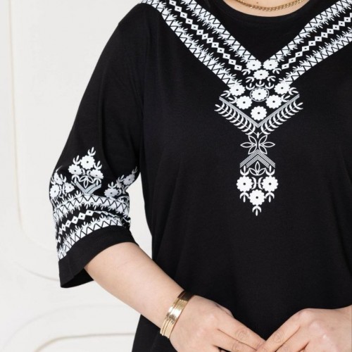 221841 TOPTAN SİYAH BLUZ toptan bayan giyim