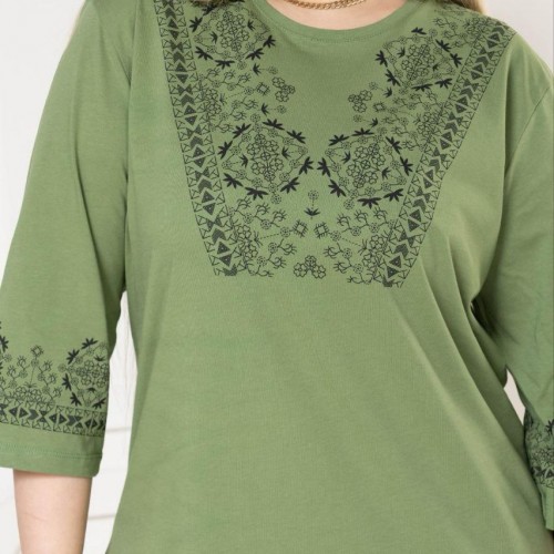 221868 TOPTAN HAKİ BLUZ toptan bayan giyim