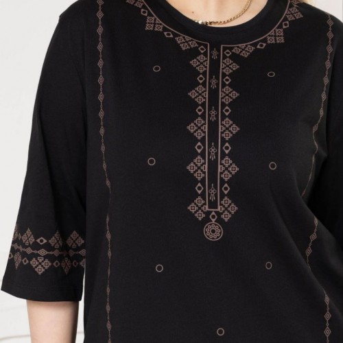 221870 TOPTAN SİYAH BLUZ toptan bayan giyim