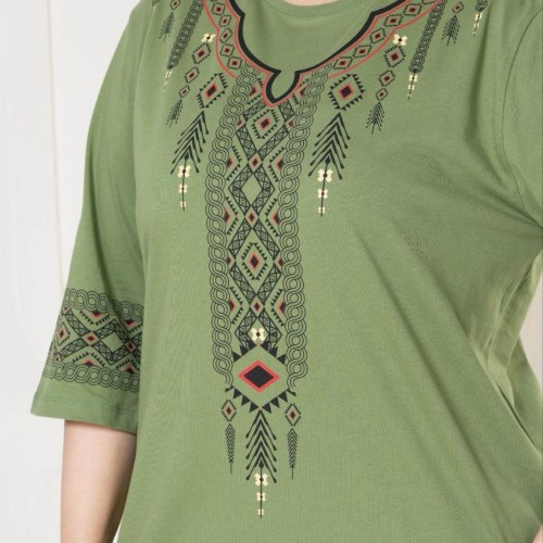 221875 TOPTAN HAKİ BLUZ toptan bayan giyim