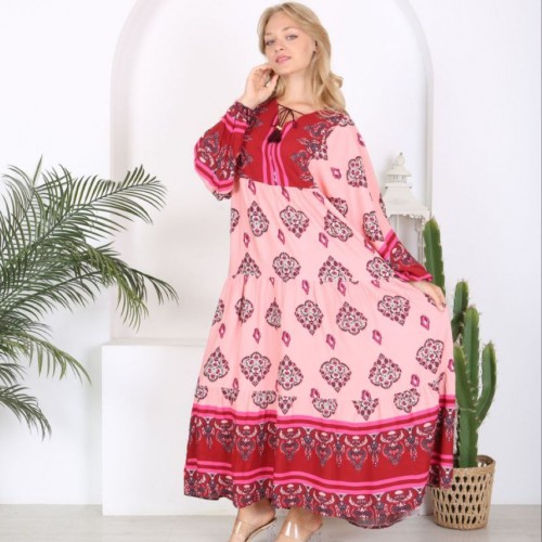 222013 TOPTAN DESENLİ ELBİSE toptan bayan giyim