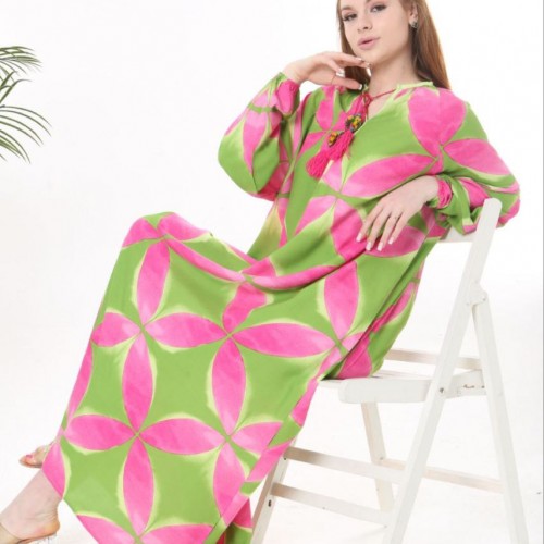 222016 TOPTAN DESENLİ ELBİSE toptan bayan giyim