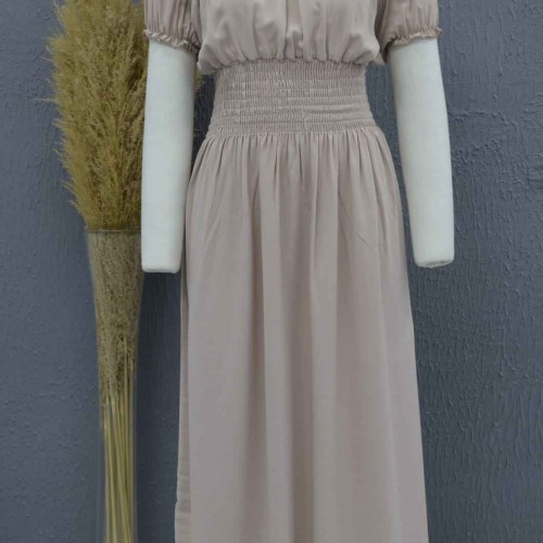 222724 TOPTAN BEJ ELBİSE toptan bayan giyim