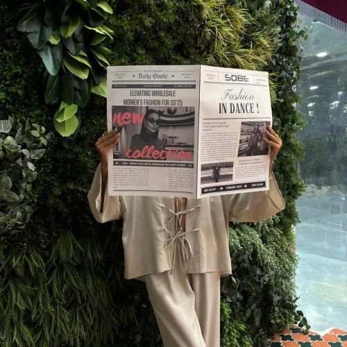 222969 TOPTAN BEJ PANTOLON TAKIM toptan bayan giyim