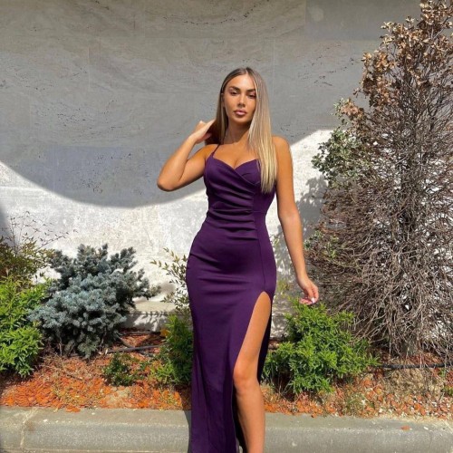 223311 TOPTAN MOR ABİYE toptan bayan giyim