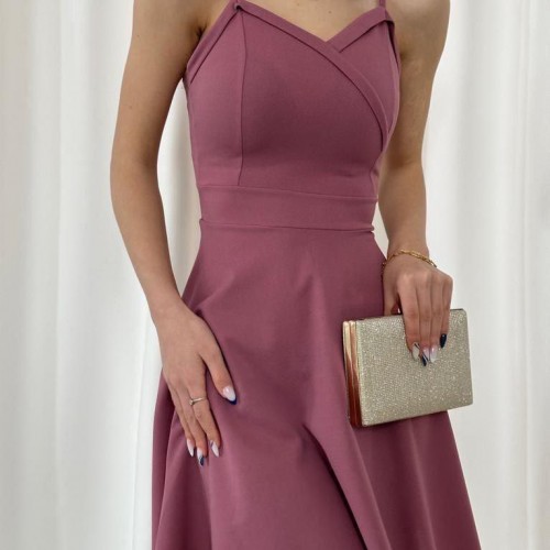 223642 TOPTAN GÜL KURUSU ELBİSE toptan bayan giyim