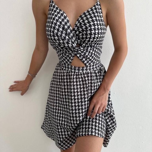 223688 TOPTAN DESENLİ ELBİSE toptan bayan giyim