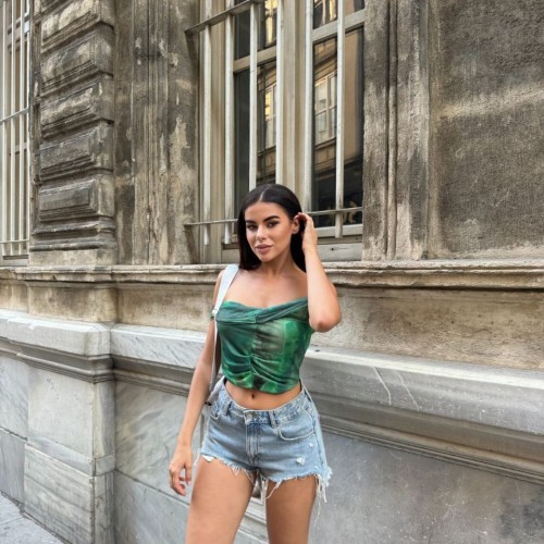 223875 TOPTAN DESENLİ BLUZ toptan bayan giyim