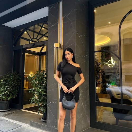 223889 TOPTAN SİYAH ELBİSE toptan bayan giyim