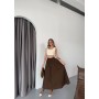 224422 coffee SKIRT