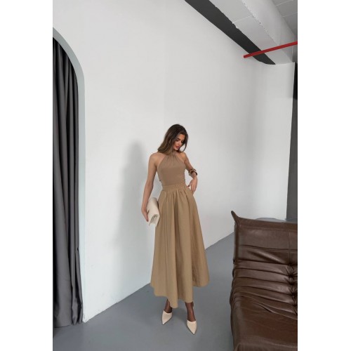 224423 beige SKIRT