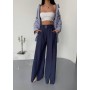 224524 Navy blue TROUSERS