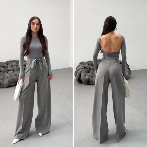 225071 smoked TROUSERS