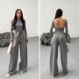 225071 smoked TROUSERS