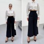 225080 Navy blue TROUSERS