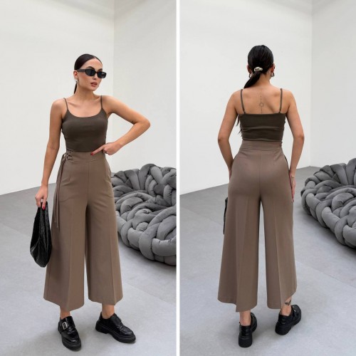 225082 mink TROUSERS