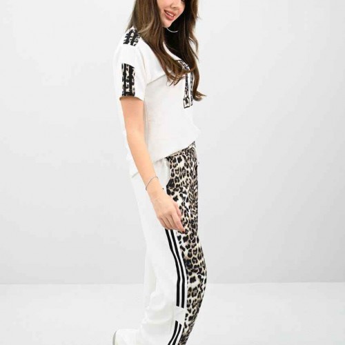 226508 LEOPAR EŞOFMAN TAKIM toptan bayan giyim