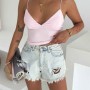 227898 TOPTAN PEMBE CROP toptan bayan giyim