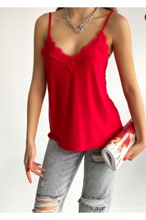 80768 red BLOUSE