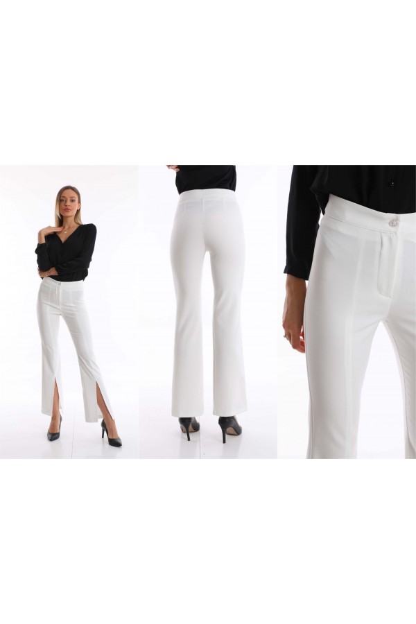 80942 white TROUSERS
