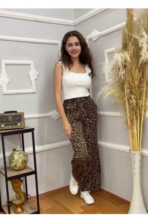 83947 patterned TROUSERS