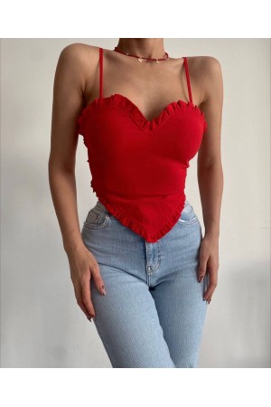 89419 red BLOUSE